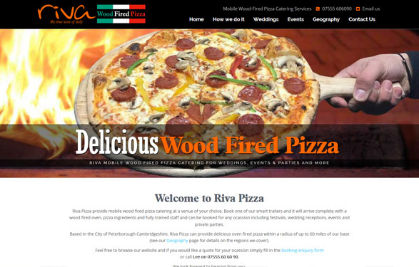 Website design example