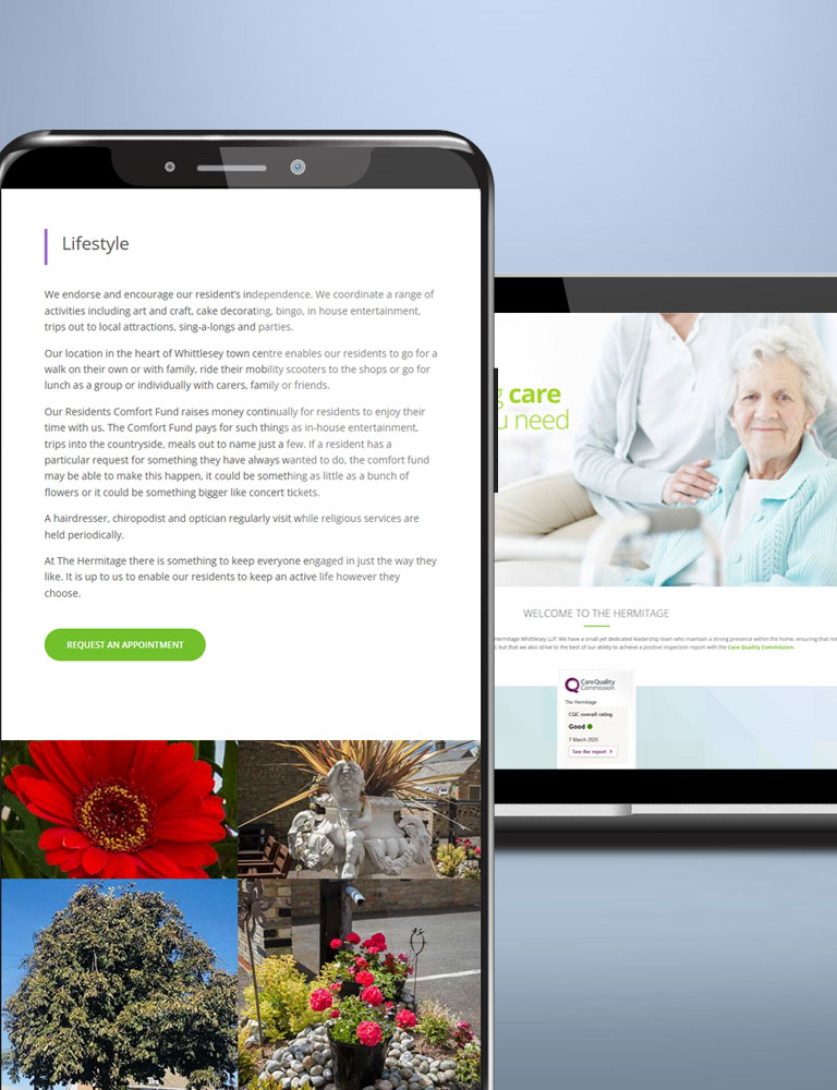 The Hermitage brochure website