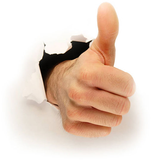 thumbs up