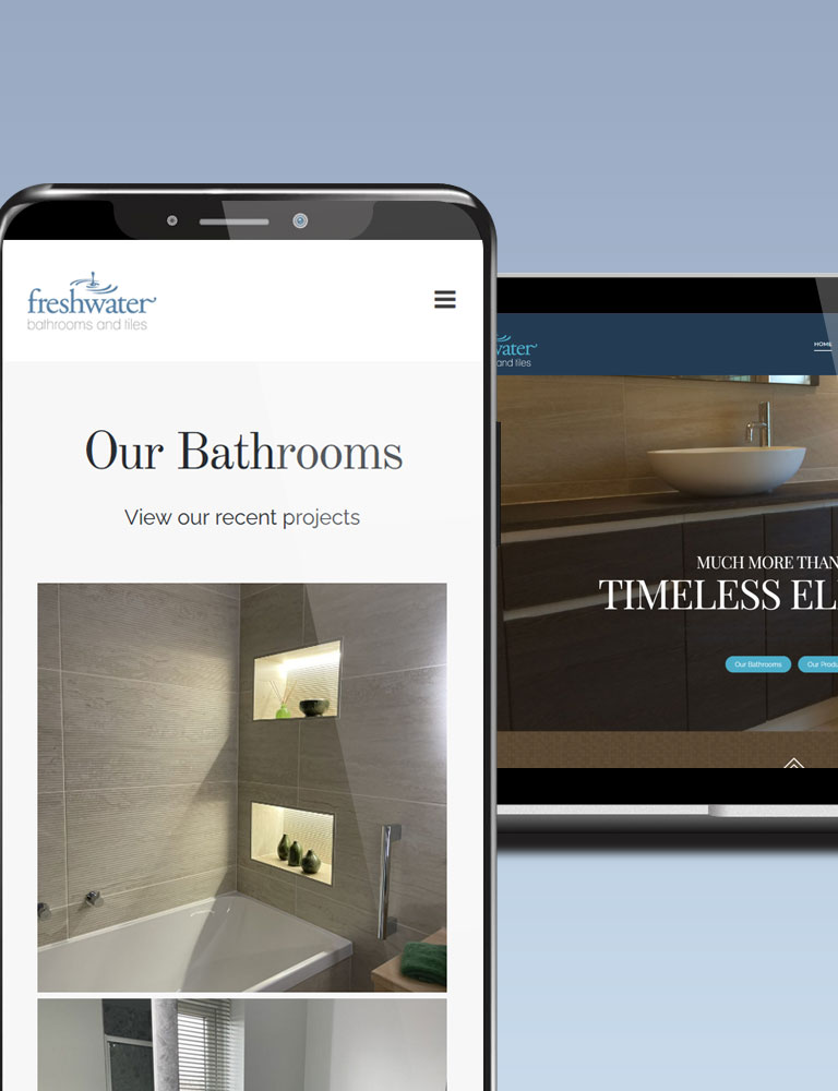 Freshwater Bathrooms website